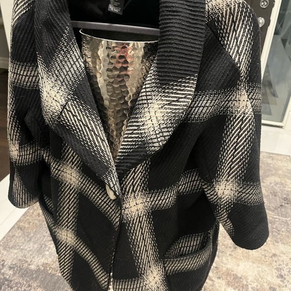 Focus 2000 shorty cute plaid jacket size large - Picture 6 of 17